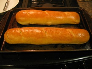 French Bread From The Oven